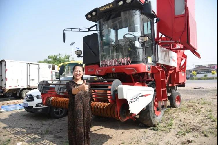 鄭麗艷:從未見過像中聯(lián)收獲花生機(jī)這么“容易”的賺錢工具